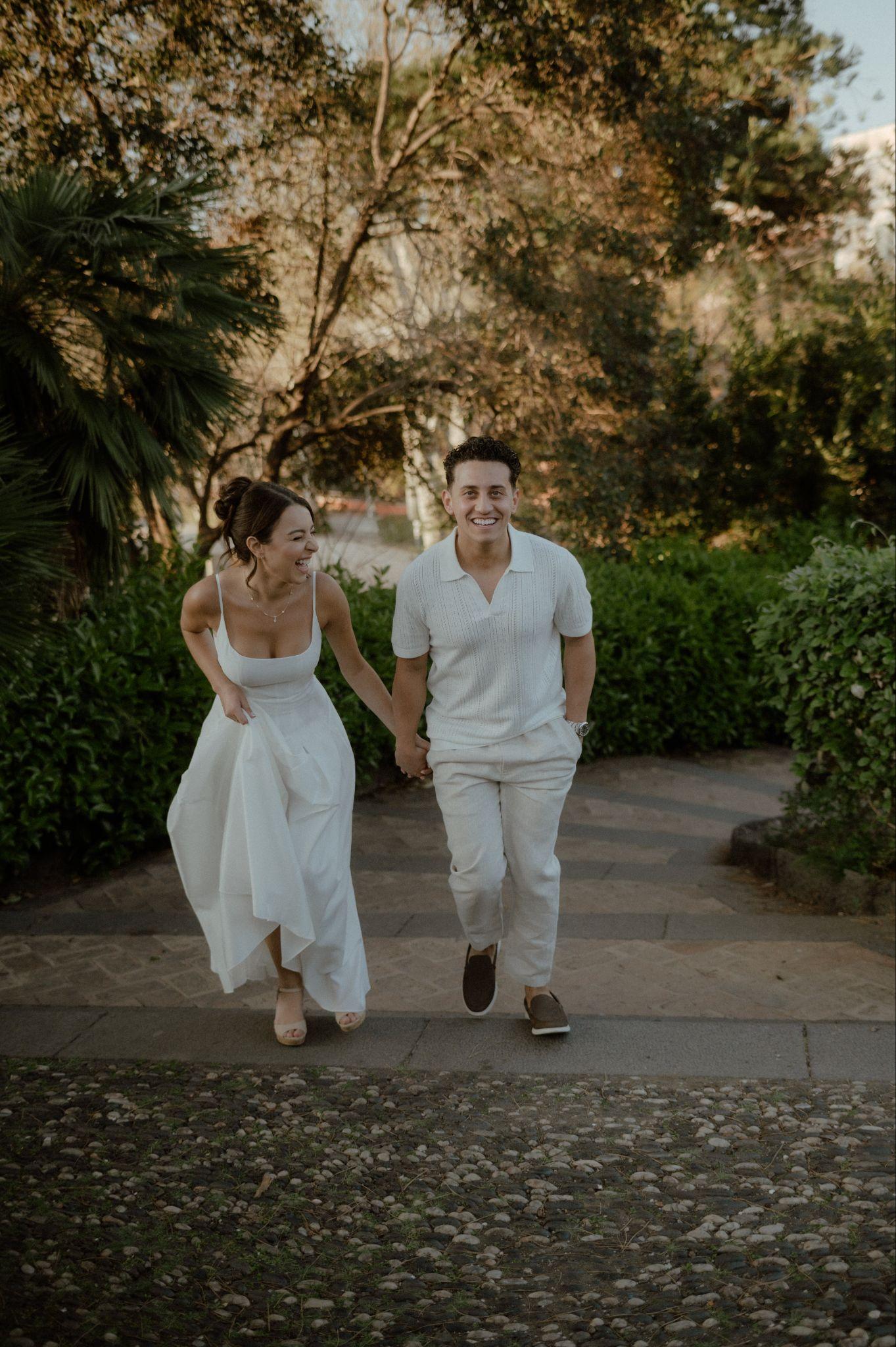 Emilia and Salvatore engagement photo 16 in Catania, Sicily