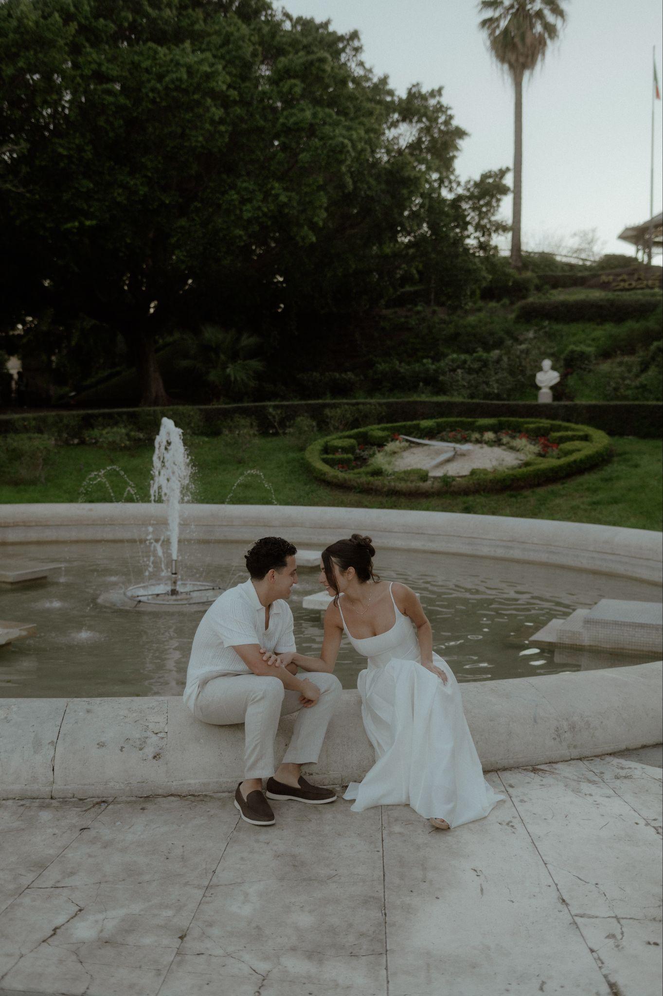 Emilia and Salvatore engagement photo 8 in Catania, Sicily