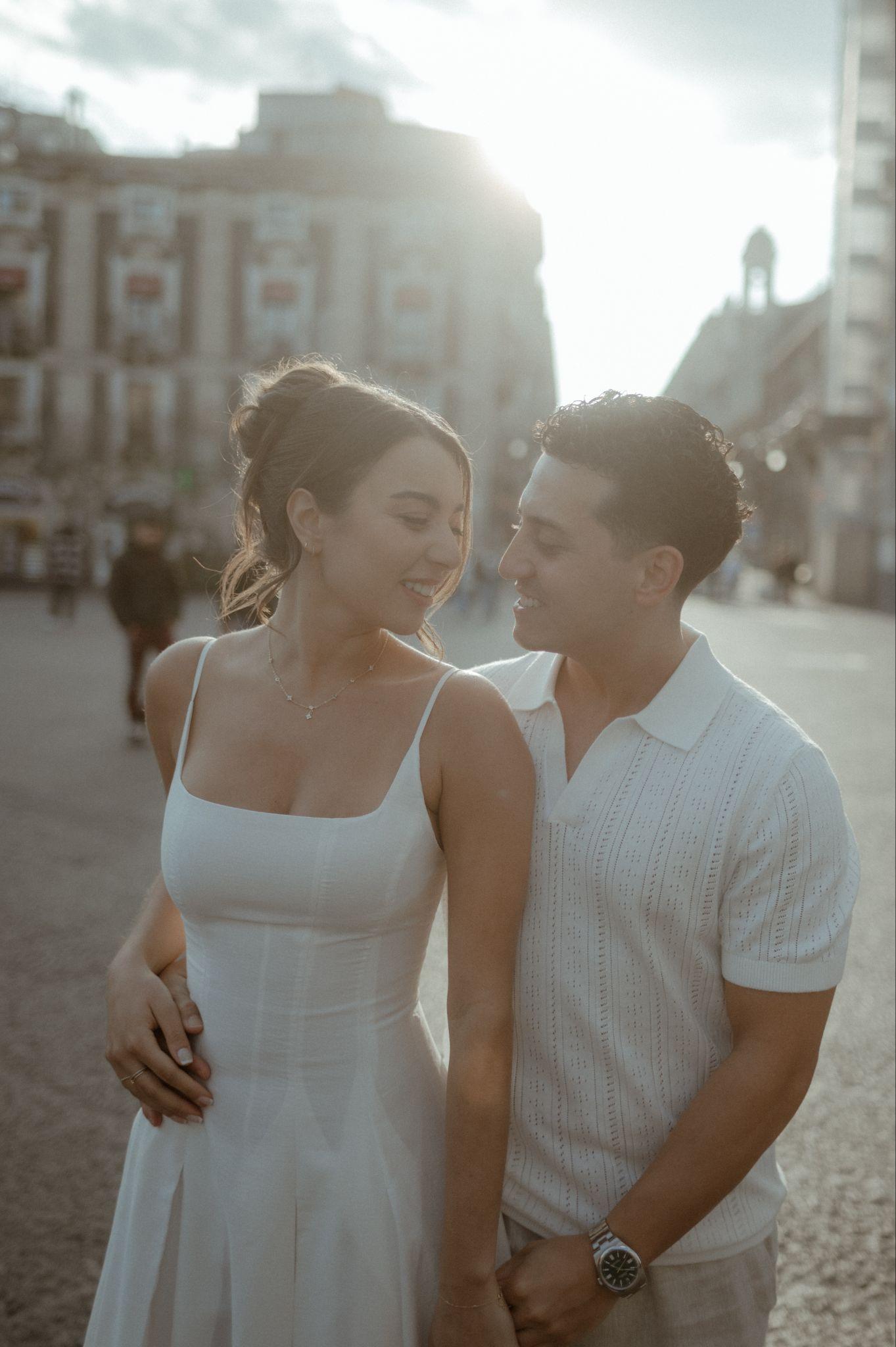 Emilia and Salvatore engagement photo 7 in Catania, Sicily